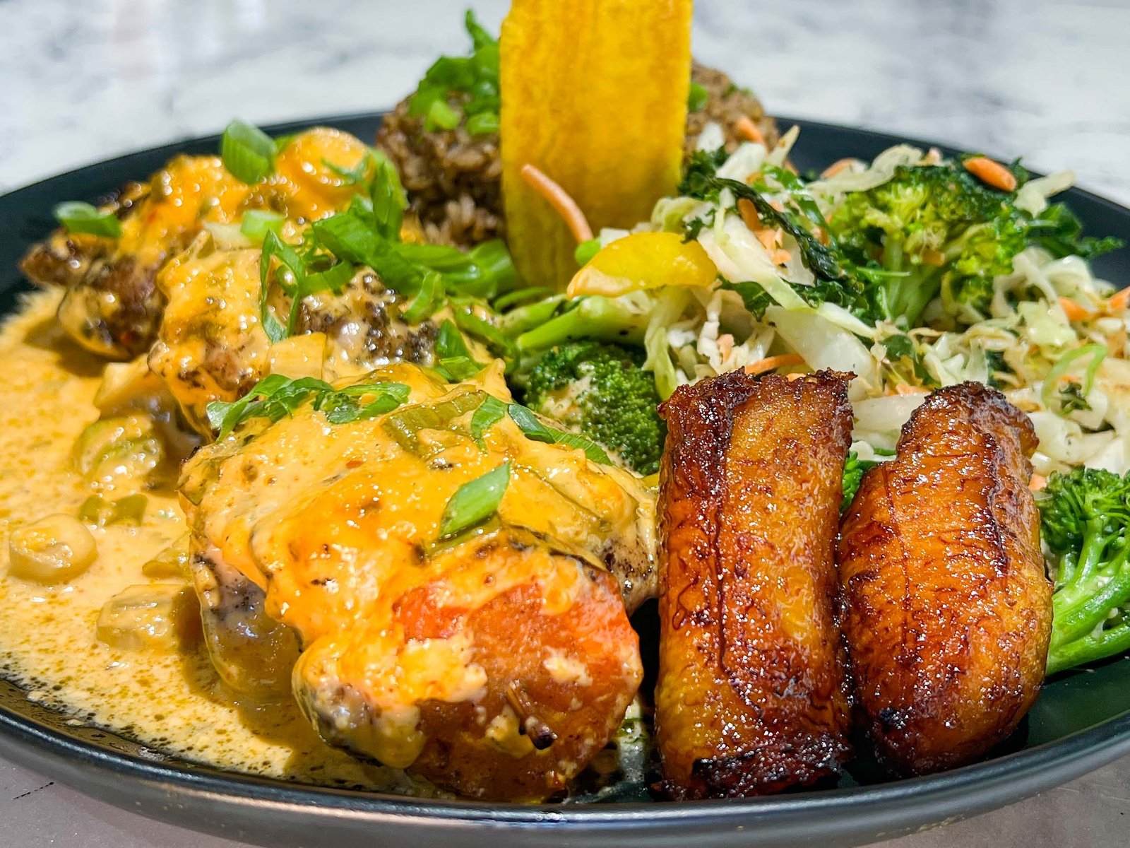 Caribbean curry dish